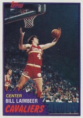 1981 Topps Bill Laimbeer #74 Basketball Card