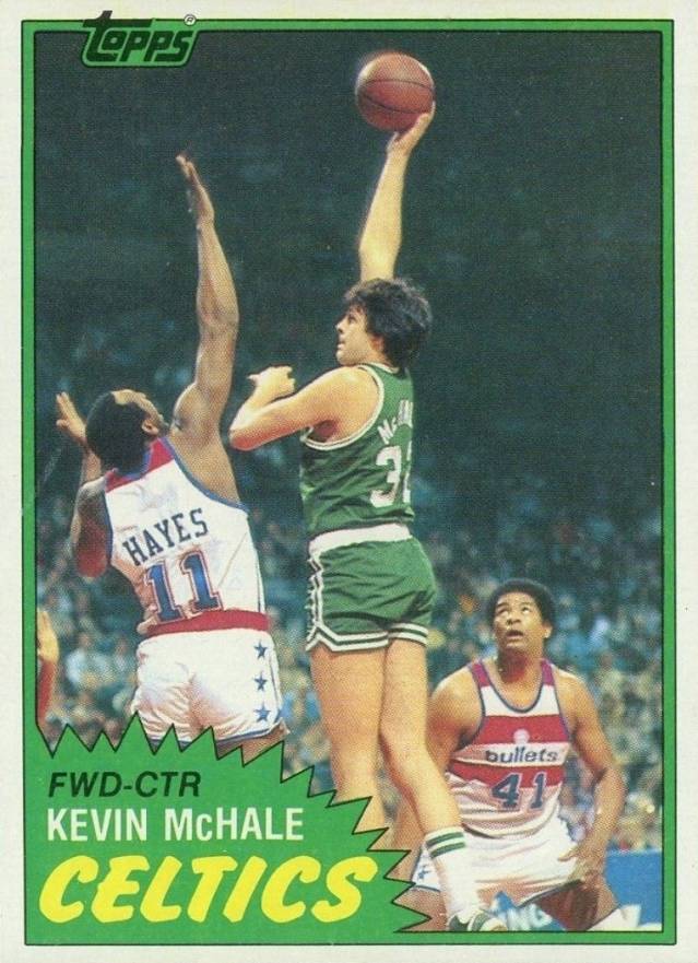 1981 Topps Kevin McHale #75 Basketball Card