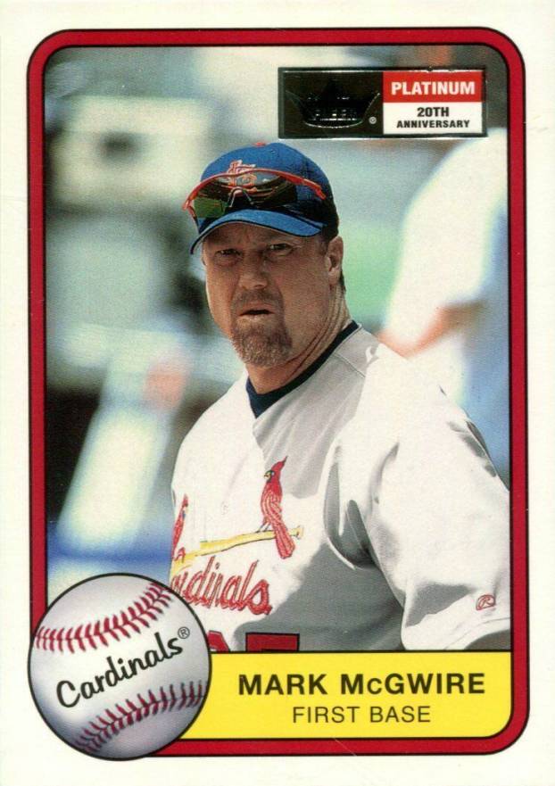 2001 Fleer Platinum Mark McGwire #131 Baseball Card