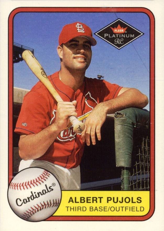 2001 Fleer Platinum Albert Pujols #521 Baseball Card