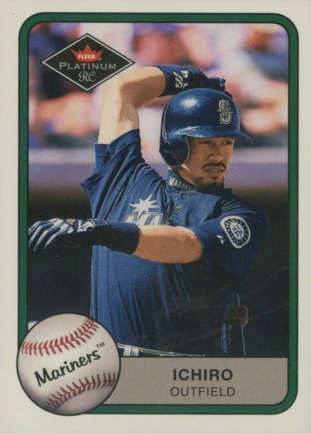2001 Fleer Platinum Ichiro #511 Baseball Card