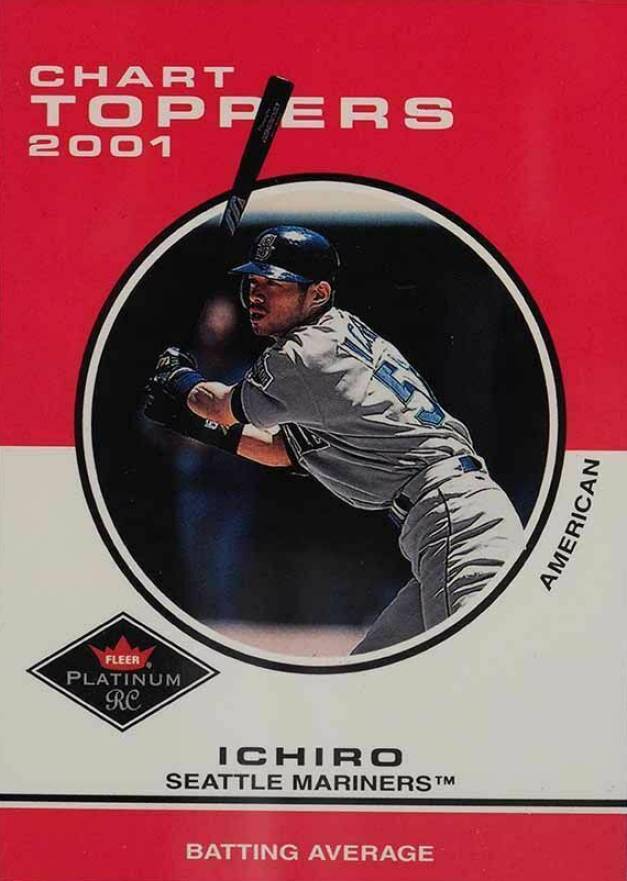 2001 Fleer Platinum Ichiro #416 Baseball Card