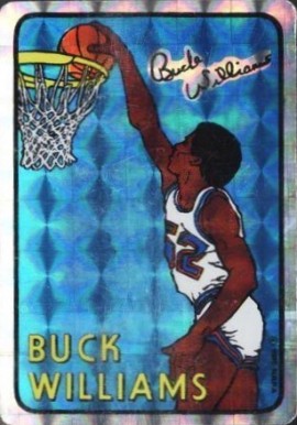1985 Prism/Jewel Stickers Buck Williams #14 Basketball Card
