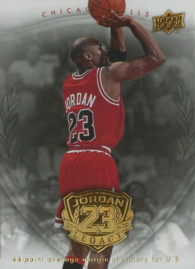 Michael Jordan 2009-10 Upper Deck Michael Jordan Legacy Collection Gold #4  (BCCG 10)