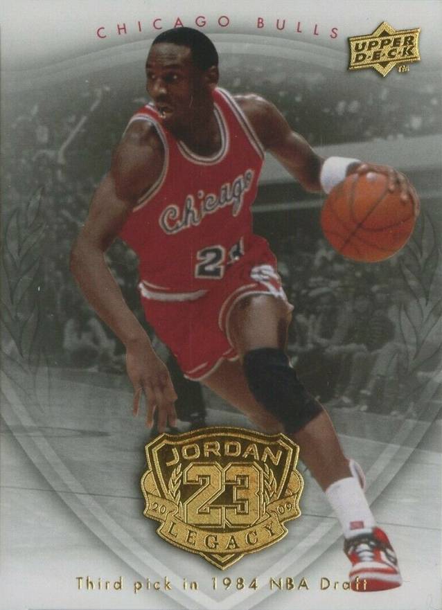 Michael Jordan 2009-10 Upper Deck Michael Jordan Legacy Collection Gold #4  (BCCG 10)