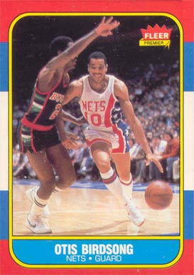 1986 Fleer Otis Birdsong #10 Basketball Card