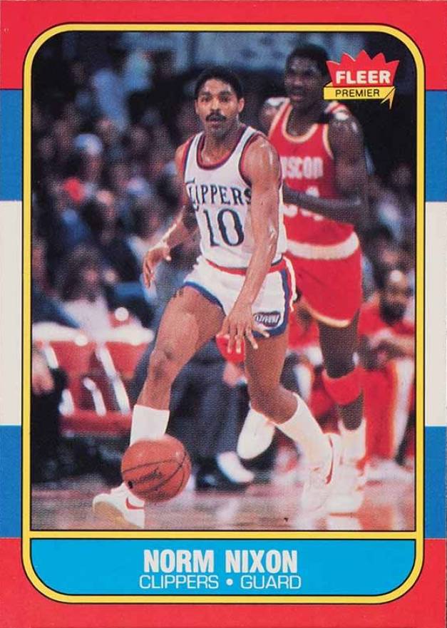 1981 Topps Basketball Card #22 Norm Nixon 1981-82 