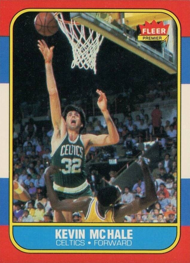 1986 Fleer Kevin McHale #73 Basketball Card
