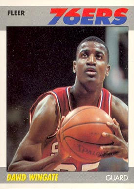 1987 Fleer David Wingate #125 Basketball Card
