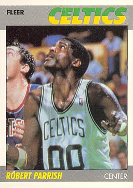 1987 Fleer Robert Parish #81 Basketball Card