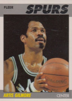 1987 Fleer Artis Gilmore #40 Basketball Card