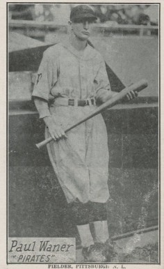 1928 R315 Paul Waner # Baseball Card