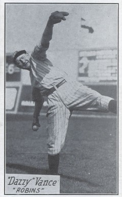 1928 R315 Dazzy Vance # Baseball Card
