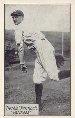 1928 R315 Herbie Pennock # Baseball Card
