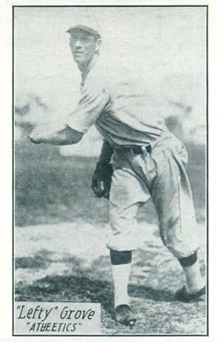 1928 R315 Lefty Grove # Baseball Card