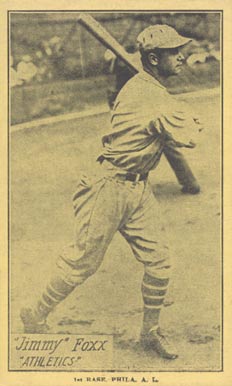 1928 R315 Jimmy Foxx # Baseball Card
