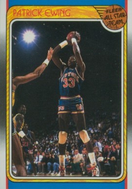 1988 Fleer Patrick Ewing #130 Basketball Card
