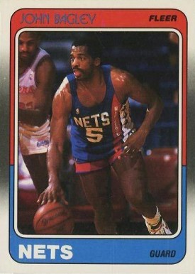 1988 Fleer John Bagley #77 Basketball Card