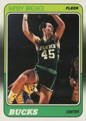 1988 Fleer Randy Breuer #73 Basketball Card
