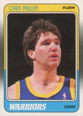 1988 Fleer Chris Mullin #48 Basketball Card
