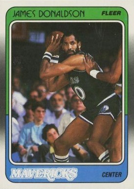 1988 Fleer James Donaldson #29 Basketball Card