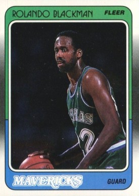 1988 Fleer Rolando Blackman #28 Basketball Card