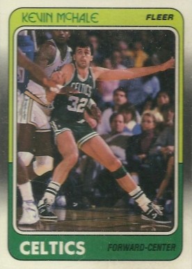 1988 Fleer Kevin McHale #11 Basketball Card