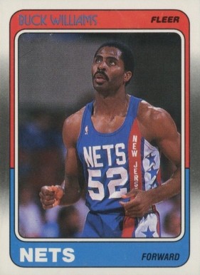 1988 Fleer Buck Williams #79 Basketball Card