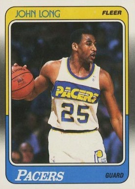 1988 Fleer John Long #56 Basketball Card