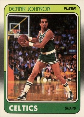 1988 Fleer Dennis Johnson #10 Basketball Card