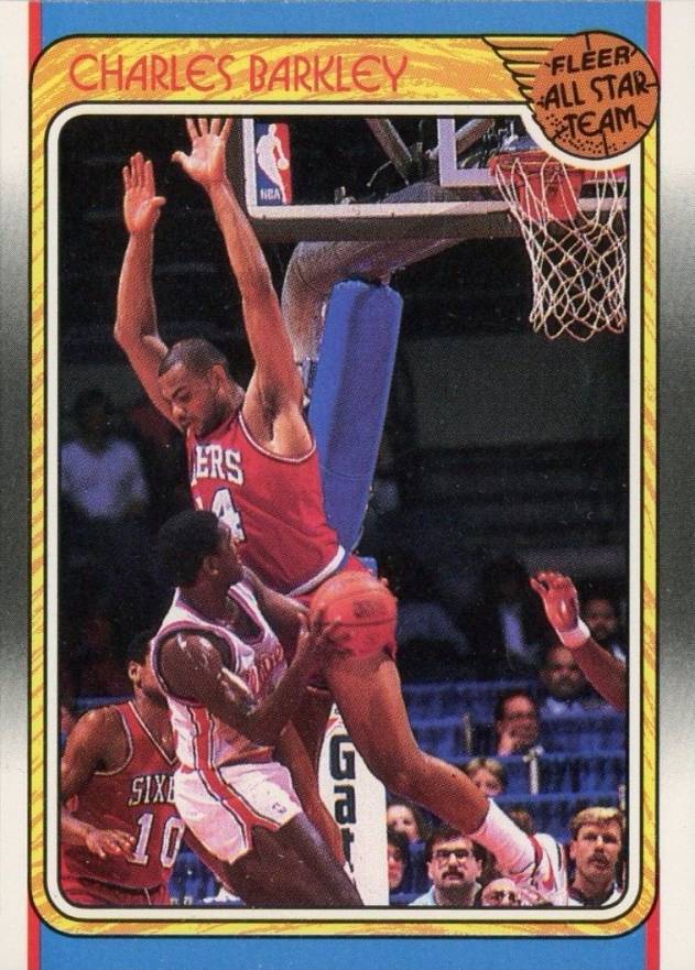 1988 Fleer Charles Barkley #129 Basketball Card