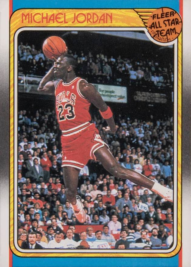 1988 Fleer Michael Jordan #120 Basketball Card