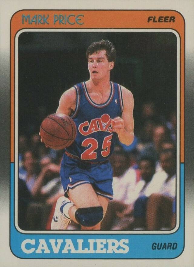 1988 Fleer Mark Price #25 Basketball Card