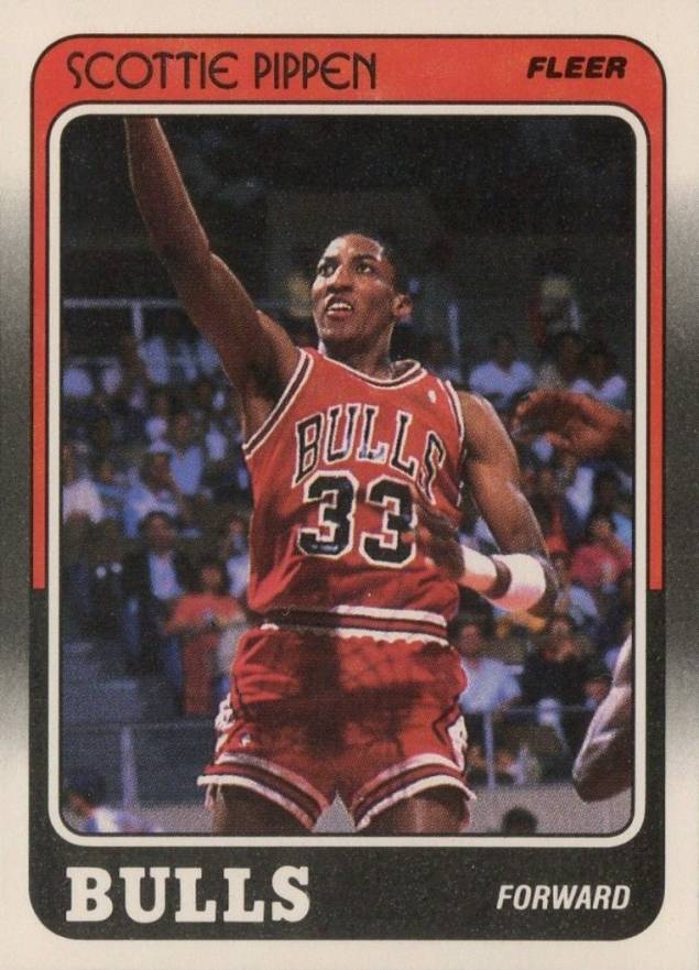 1988 Fleer Scottie Pippen #20 Basketball Card