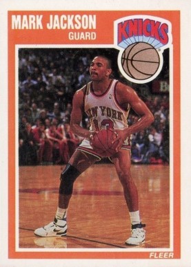1989 Fleer Mark Jackson #101 Basketball Card