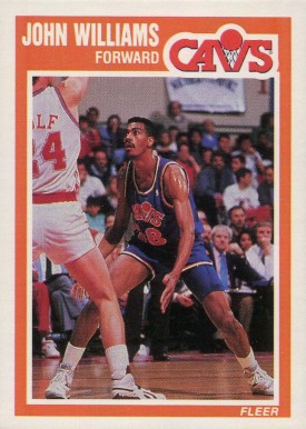 1989 Fleer Hot Rod Williams #31 Basketball Card