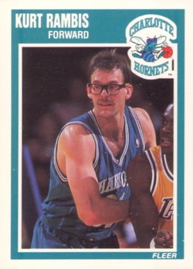 1989 Fleer Kurt Rambis #16 Basketball Card
