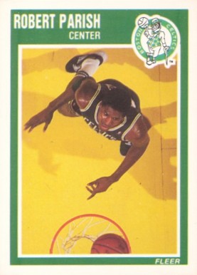 1989 Fleer Robert Parish #12 Basketball Card
