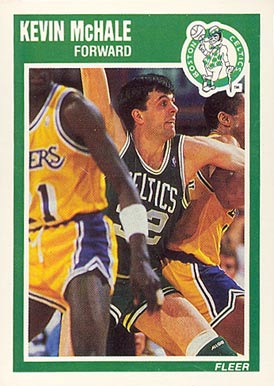 1989 Fleer Kevin McHale #11 Basketball Card