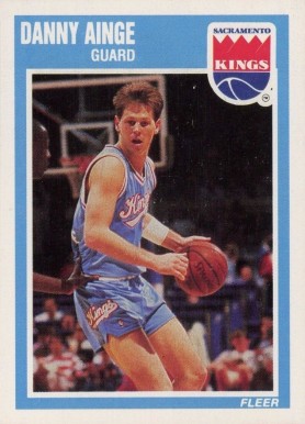 1989 Fleer Danny Ainge #133 Basketball Card
