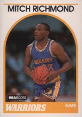 1989 Hoops Mitch Richmond #260 Basketball Card