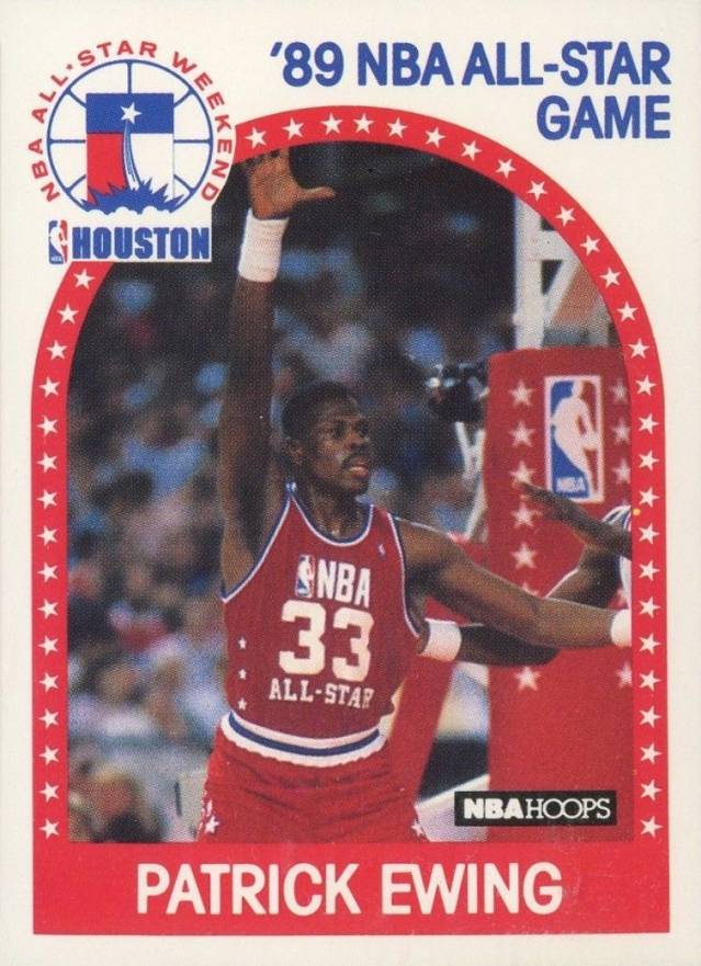 1989 Hoops Patrick Ewing #159 Basketball Card