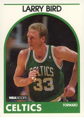 1989 Hoops Larry Bird #150 Basketball Card