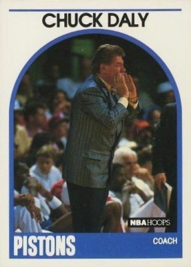 1989 Hoops Chuck Daly #11 Basketball Card