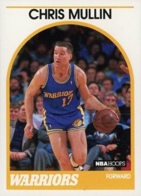 1989 Hoops Chris Mullin #90 Basketball Card