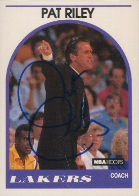 1989 Hoops Pat Riley #108 Basketball Card