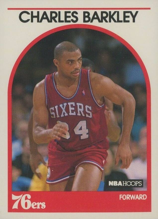 1989 Hoops Charles Barkley #110 Basketball Card