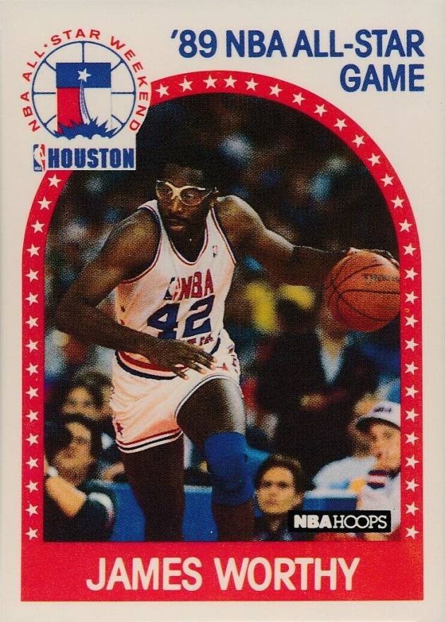 1989 Hoops James Worthy #219 Basketball Card