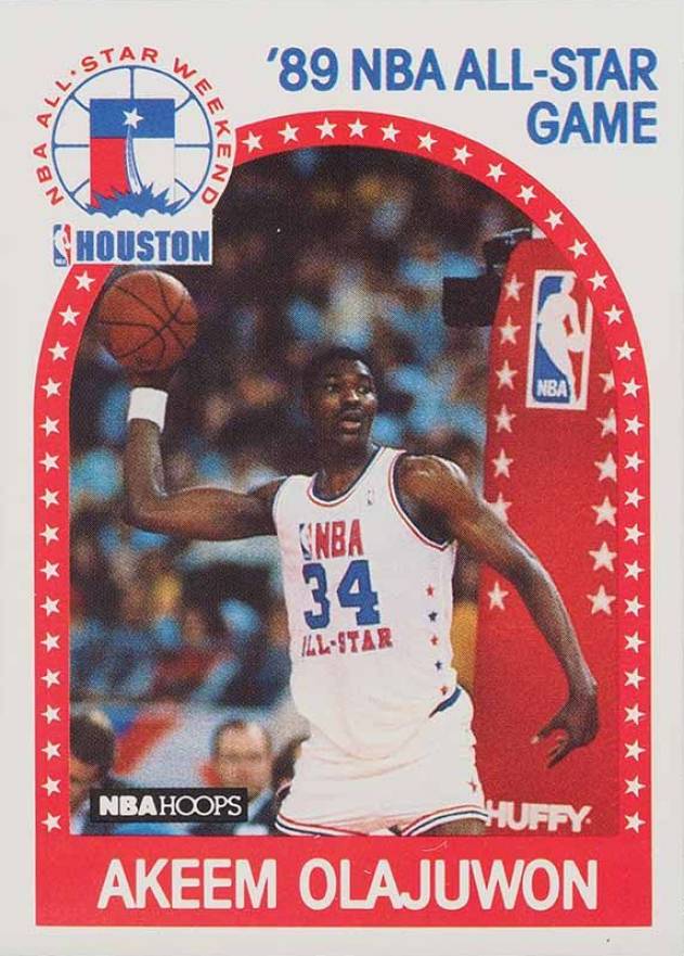 1989 Hoops Hakeem Olajuwon #178 Basketball Card