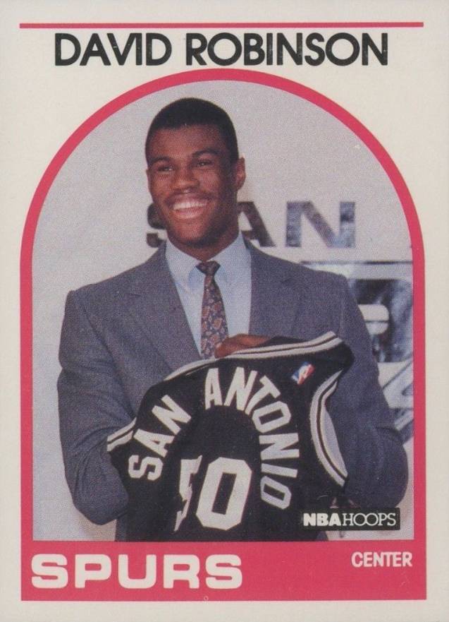 1989 Hoops David Robinson #138 Basketball Card